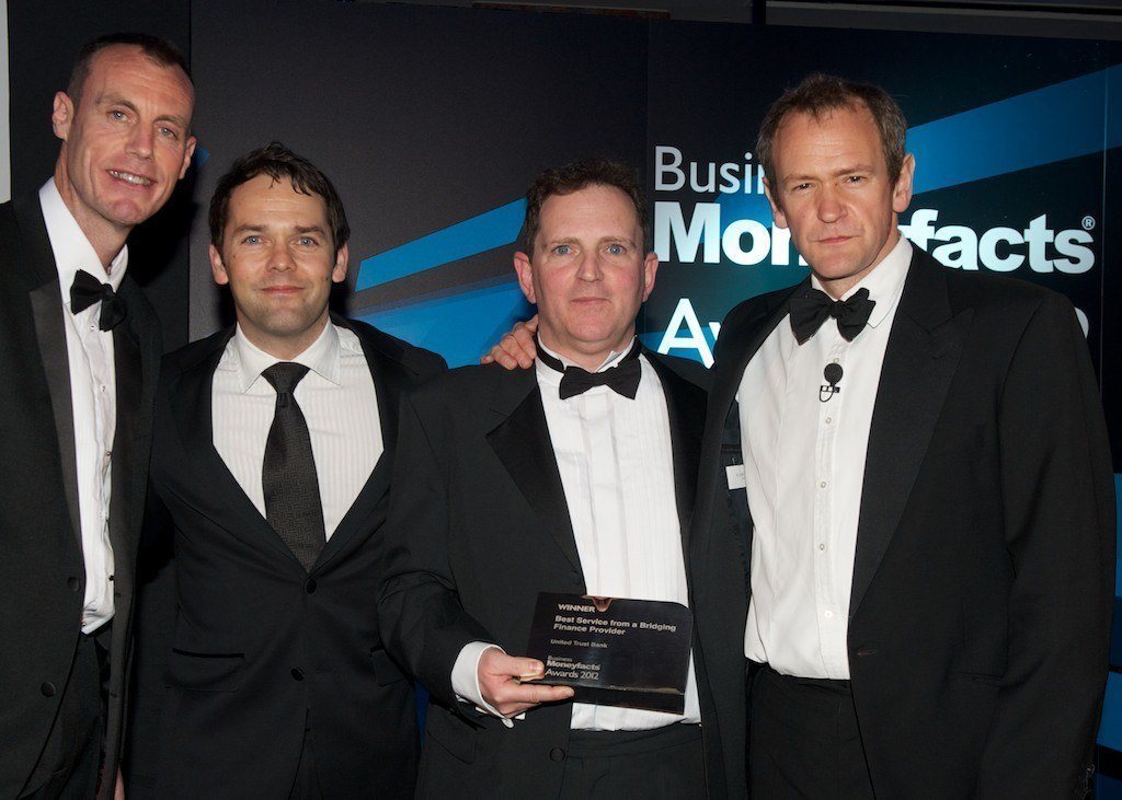 United Trust Bank Win the Business Moneyfacts award for ‘Best Service from a Bridging Finance Provider’