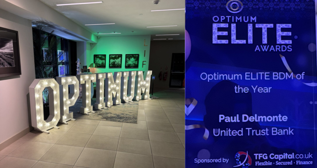 Paul Delmonte Wins the ‘BDM of the Year’ Award at the Optimum ELITE Awards 2024